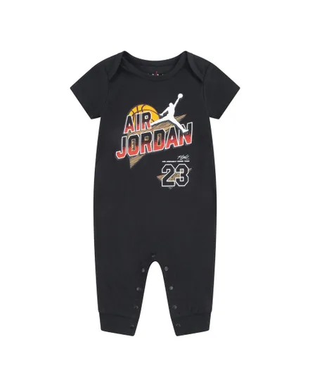 Bodie Bébé garçon AIR JORDAN FLIGHT ROMPER Noir