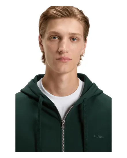 Sweat zippé à capuche Homme DAPOZIP Vert Clair