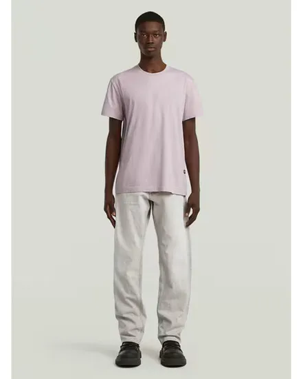 T-shirt Homme BASE-S R T SS Violet