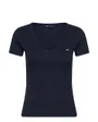 Tee-Shirt Femme Slim Essential Rib V
