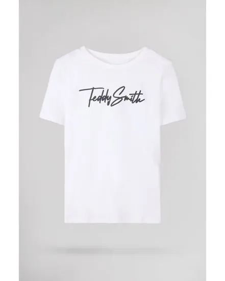 T-shirt col rond Enfant T-EVAN MC JR Blanc