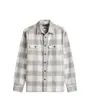 Surchemise Homme FLANNEL CHECK SHIRT JACKET Gris Chiné