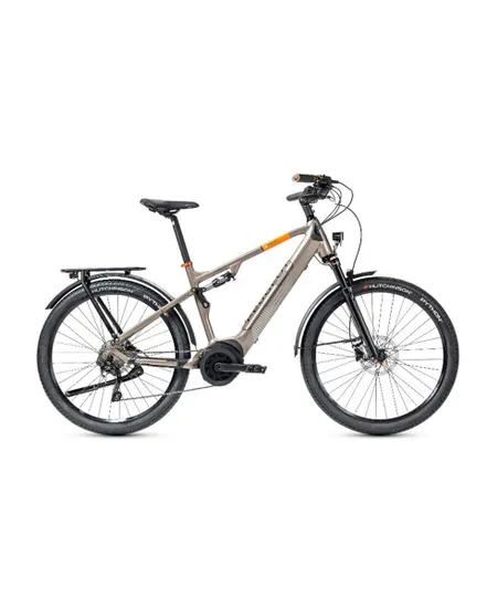 VTC électrique Unisexe ET01 FS CROSSOVER EQ POWERTUBE ACTIVE PLUS 500 Wh Brun