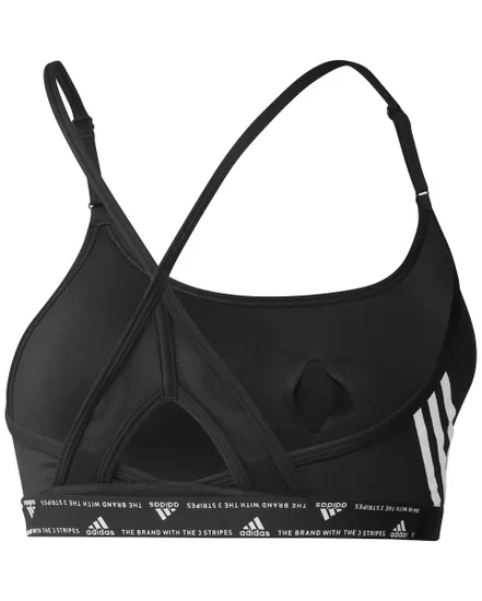 Soutien-gorge sport Femme TRN LS 3S B Noir