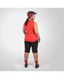 Maillot sans manches Femme SINGLETRACK Rouge