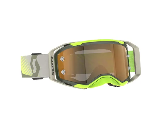 Masque Unisexe PROSPECT 2.0 AMP Vert Kaki/Jaune Néon/Or Chrome