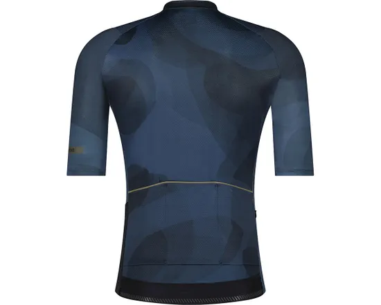 Maillot manches courtes Homme EVOLVE Bleu Marine Miroir