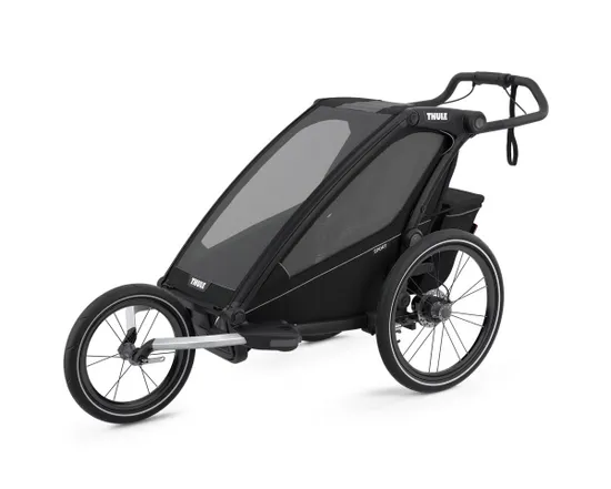 Remorque pour enfant 1 place CHARIOT SPORT Noir