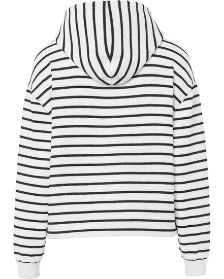 Sweat À Capuche Femme PCCHILLI Rayé