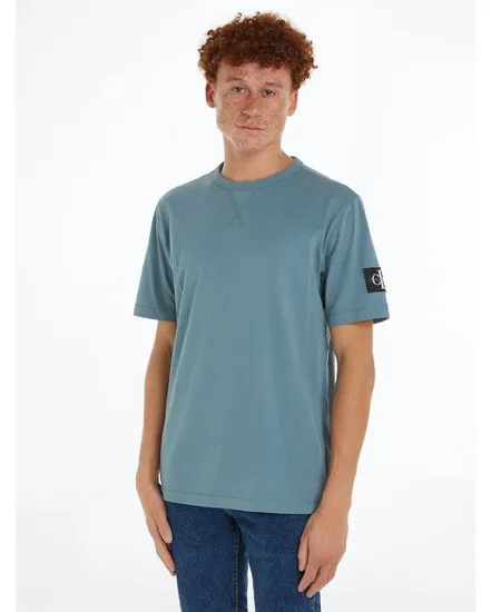 T-shirt Homme BADGE REGULAR TEE Bleu