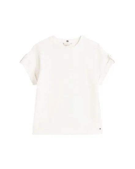 T-Shirt Femme Gold Button