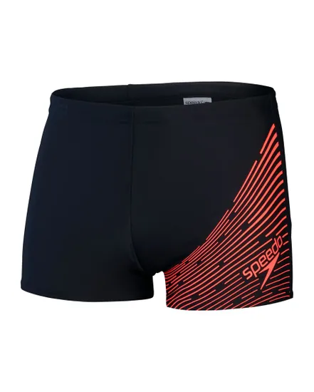 Short de bain Homme ECO MEDLEY LOGO AQSH Noir