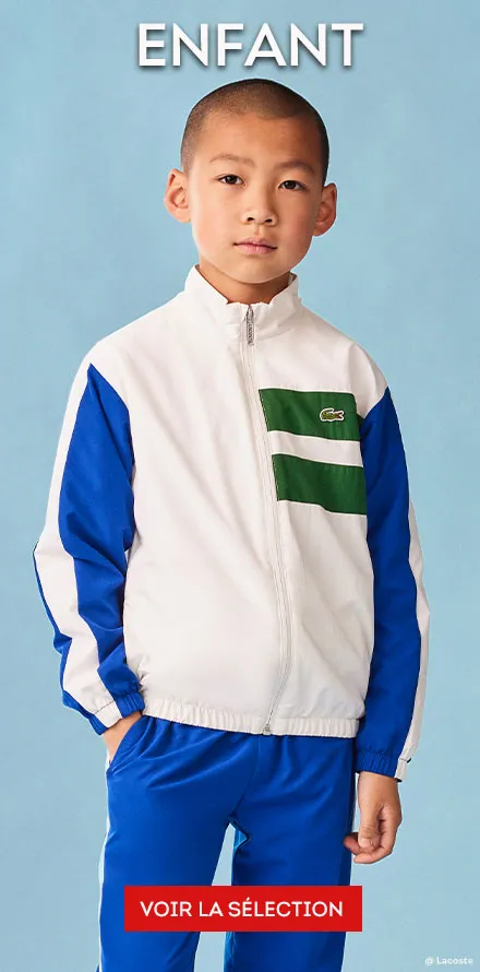 Landing - Lacoste Enfant