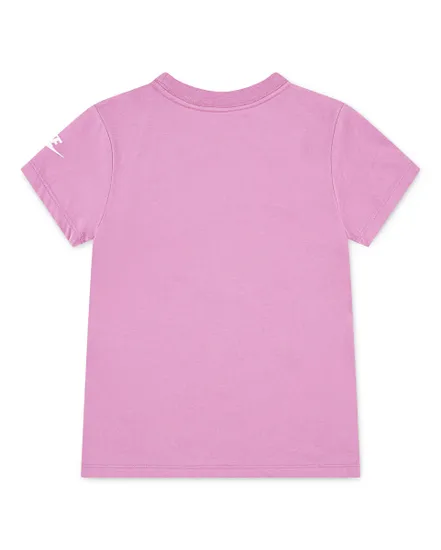 T-shirt Fille NKG FLORAL FUTURA SS TEE Rose