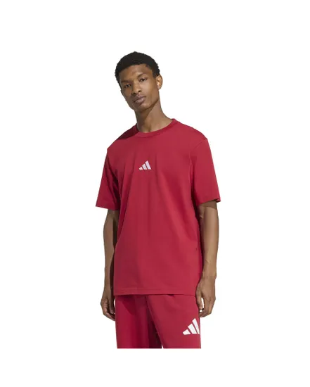 T-shirt Homme M SL SJ T Rouge