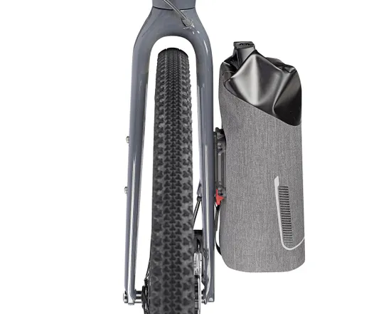 Sacoche de fourche BIKEPACK FORK WATERPROOF Gris Chiné