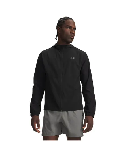 Veste à capuche Homme UA VELOCITI HOODED JACKET Noir