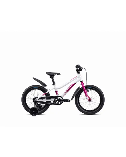 Vélo Enfant POWERKID 16 Blanc/Magenta