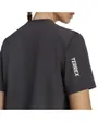 T-shirt Femme W MT LOG TECH T Noir