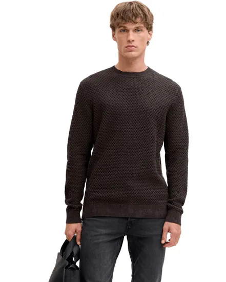 Pull Tricoté Homme Jprblubarkley Col Rond