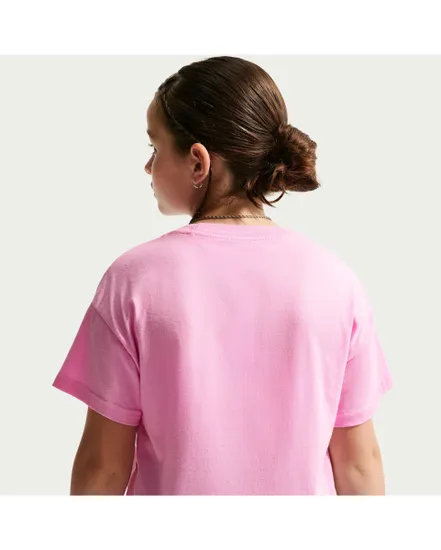 T-shirt Enfant G NSW TEE BOXY ESSNTL LBR Rose