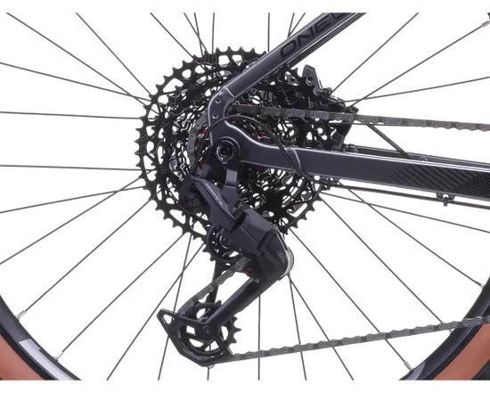 VTT semi rigide électrique ONE-LARGO 10.11 894WH Gris/Noir