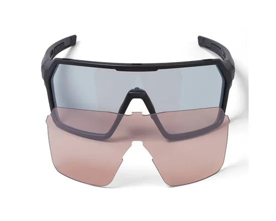 Lunettes Unisexe SINGLETRACK PHOTOCHROMIQUES Noir Mat