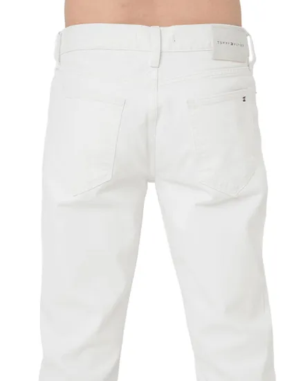 Jean Homme Denton Slim Straight Fit Blanc