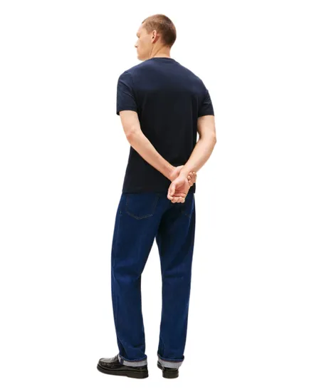 T-shirt col rond Homme TH COLOUR BLOCK GRAPHIC TEE Bleu Marine