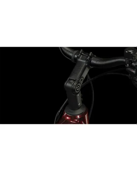 Vélo électrique trekking Homme TOURING HYBRID EXC 500 Rouge