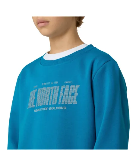 Sweat Homme B Reflective Logo Relaxed Crew