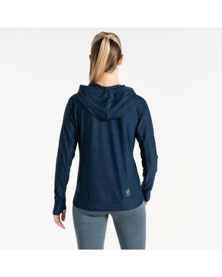 Sweat à capuche Femme Sprint Cty Hoodie Bleu