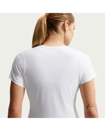 T-shirt Femme W NK DF VCTRY SS TOP Blanc