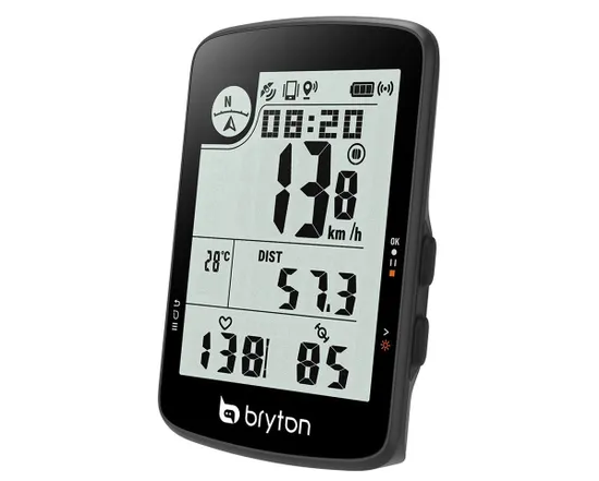 Compteur GPS de vélo RIDER 17 E Noir