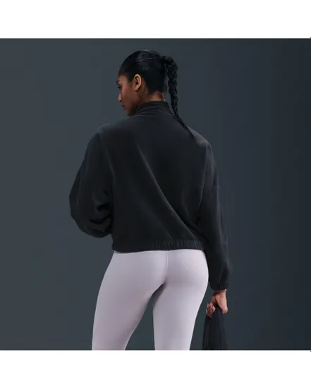 Sweat zip Femme W NK ONE TF HZ TOP POLAR SP WT Noir