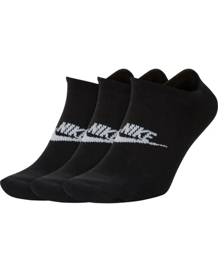 3 paires de chaussettes Unisexe U NK NSW EVERYDAY ESSENTIAL NS Noir