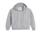 Sweat à capuche zippé Batwing Levi's® brodé sur la poitrine Femme STANDARD ZIP H