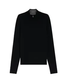 Pull col zippé Homme H-HEMARLO Noir
