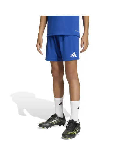 Short de football Enfant plus agé ENT26 SHO Y Bleu