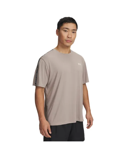 T-shirt Homme UA TECH TAPING SS Marron