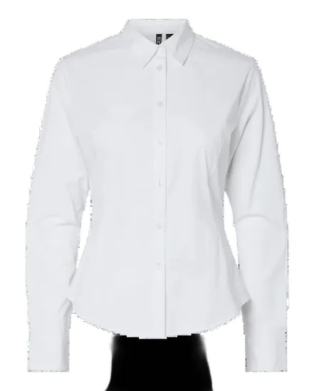 Chemise Femme PCSUSSI LS SHIRT WVN NOOS