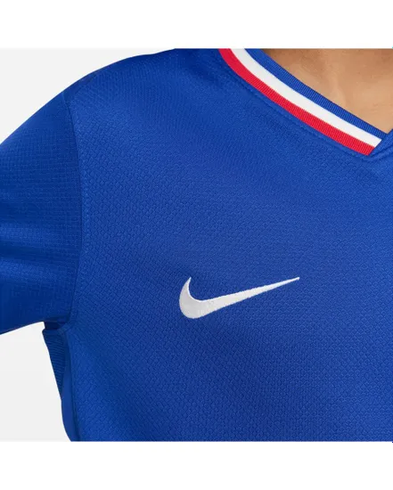 Maillot de football Enfant plus agé FFF Y NK DF STAD JSY SS HM Bleu