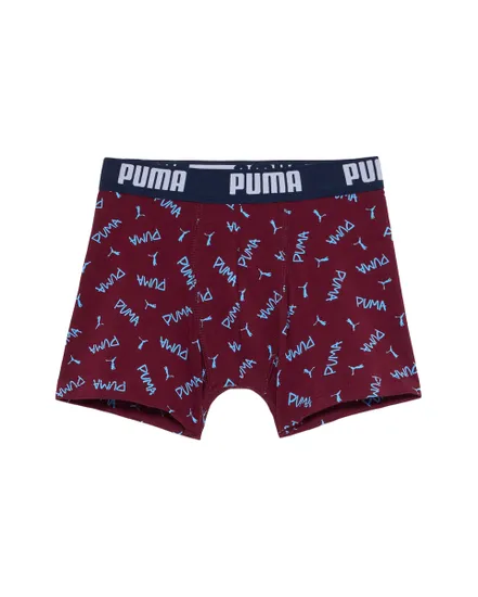 Lot De 2 Boxers Garçon PUMA Script Print