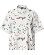 Chemise Femme PCTRINIQUE SS Shirt WVN FC BC