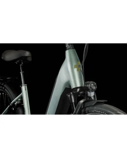 Vélo électrique urbain Unisexe SUPREME HYBRID EX 625 Vert