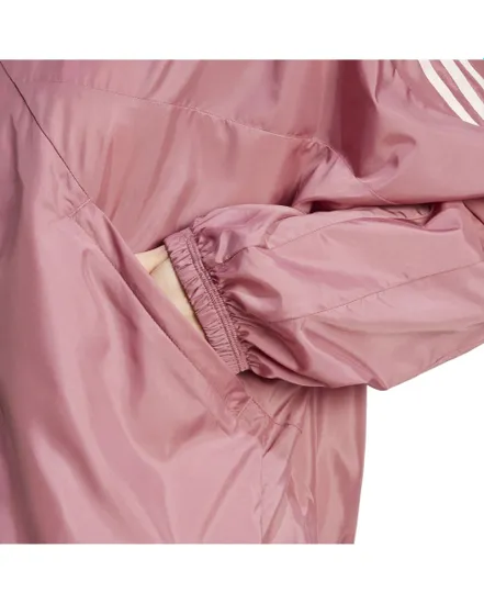 Veste zip à capuche Femme W TIRO Q3 WV TT Rose
