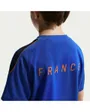 Maillot de football Enfant plus agé FFF Y NK DF STRK SS TOP K Bleu