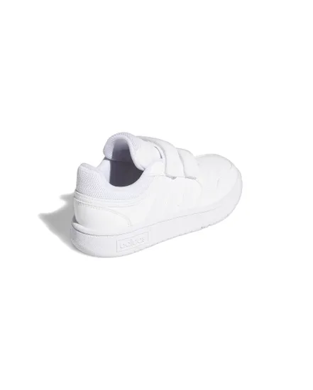 Chaussures basses Enfant HOOPS 3.0 CF C Blanc