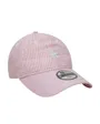 Casquette Enfant New Era 9TWENTY Seersucker Dodgers Rose
