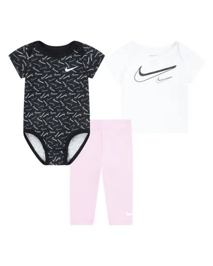 Ensemble 3 pces Bébé fille SWOOSH LOGO 3 PC SET Rose